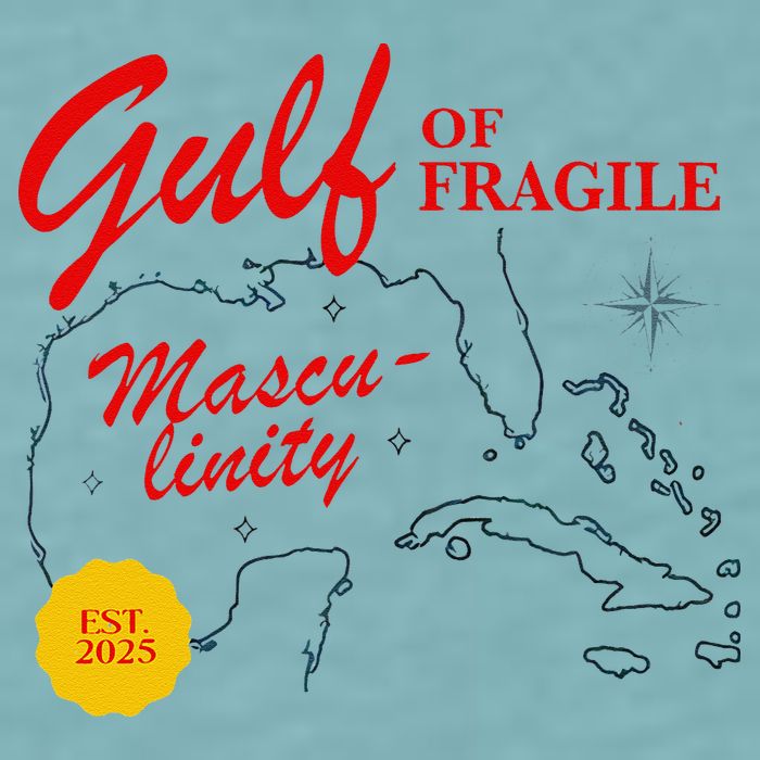 Gulf Of Fragile Masculinity Antitrump Gulf Of Mexico .Png Sueded Cloud Jersey T-Shirt