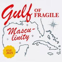 Gulf Of Fragile Masculinity Antitrump Gulf Of Mexico .Png Garment-Dyed Sweatshirt