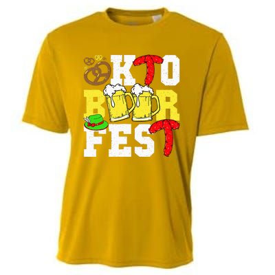 German Oktoberfest Funny Oktoberfest Germany Cooling Performance Crew T-Shirt