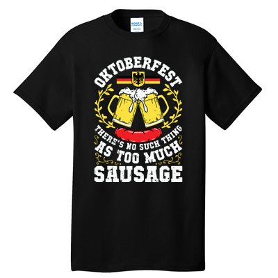 German Oktoberfest Funny Octoberfest Party Germany Tall T-Shirt