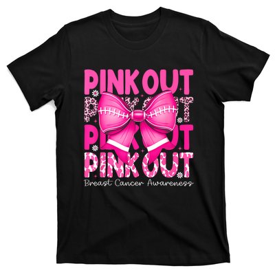 Gift Out Football Breast Cancer Awareness T-Shirt