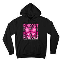 Gift Out Football Breast Cancer Awareness Tall Hoodie