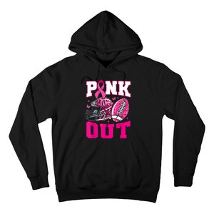 Gift Out Football Team Breast Cancer Awareness Month Hoodie