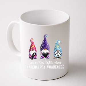 Gnome One Fights Alone Narcolepsy Awareness Meaningful Gift Coffee Mug