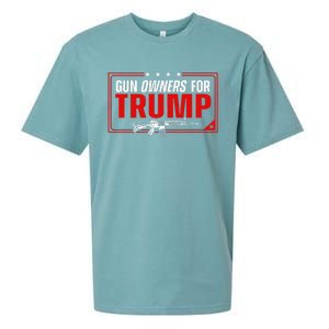 Gun Owners For Trump Sueded Cloud Jersey T-Shirt