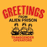 Greetings Operators From Alien Prison Pom Pom 12in Knit Beanie