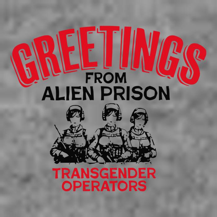 Greetings Operators From Alien Prison 7-Panel Snapback Hat