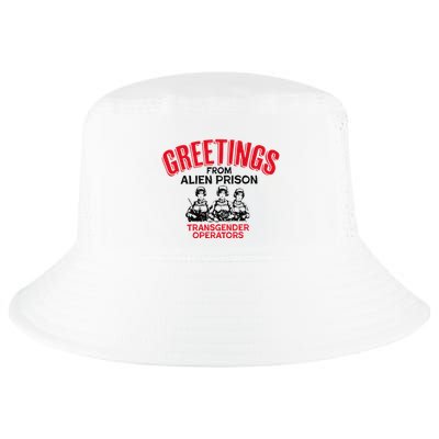 Greetings Operators From Alien Prison Cool Comfort Performance Bucket Hat