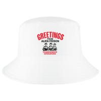 Greetings Operators From Alien Prison Cool Comfort Performance Bucket Hat