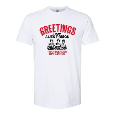 Greetings Operators From Alien Prison Softstyle CVC T-Shirt