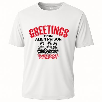 Greetings Operators From Alien Prison Performance Shirt