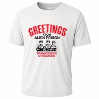 Greetings Operators From Alien Prison Performance Shirt