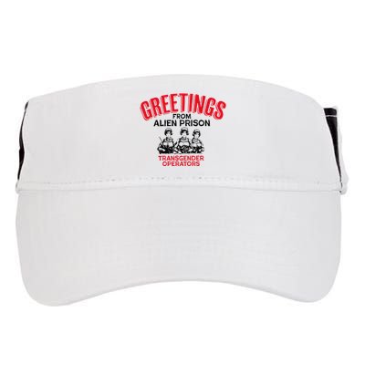 Greetings Operators From Alien Prison Adult Drive Performance Visor