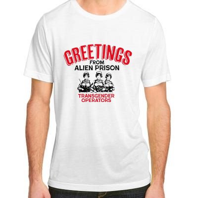 Greetings Operators From Alien Prison Adult ChromaSoft Performance T-Shirt