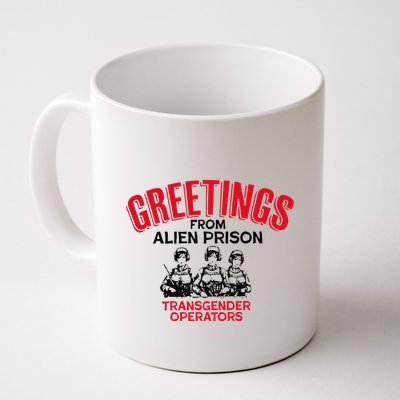 Greetings Operators From Alien Prison Mug