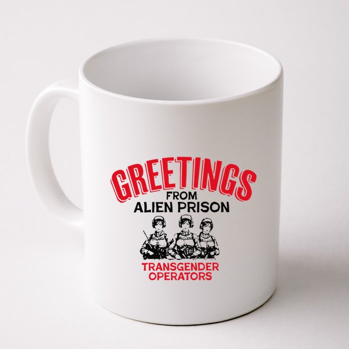 Greetings Operators From Alien Prison Mug