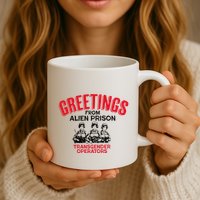 Greetings Operators From Alien Prison Mug