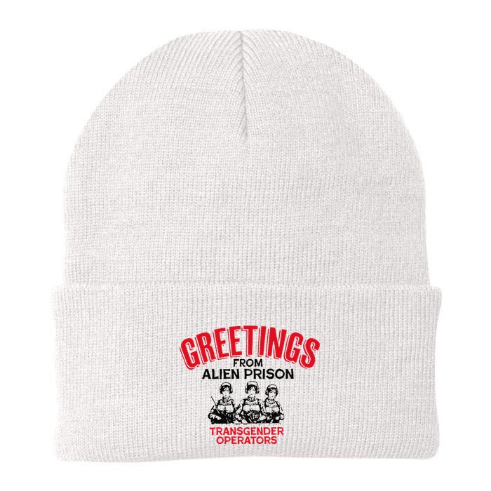 Greetings Operators From Alien Prison Knit Cap Winter Beanie