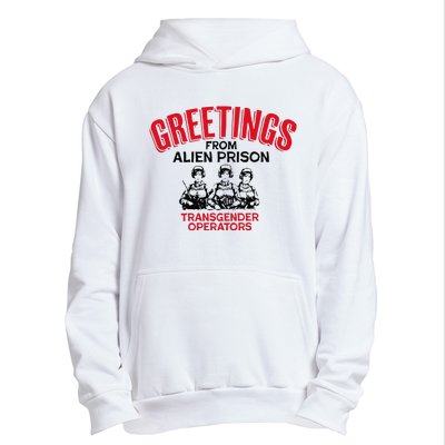 Greetings Operators From Alien Prison Urban Pullover Hoodie