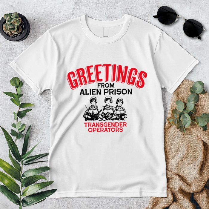 Greetings Operators From Alien Prison Premium T-Shirt
