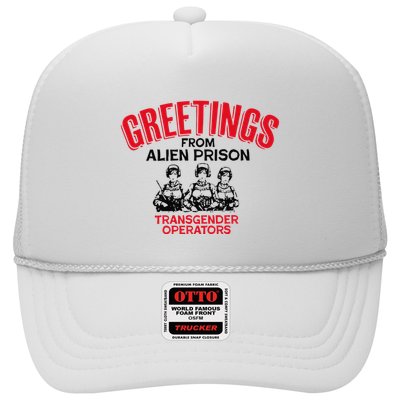 Greetings Operators From Alien Prison Trucker Hat