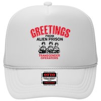 Greetings Operators From Alien Prison Trucker Hat