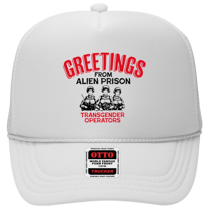 Greetings Operators From Alien Prison Trucker Hat
