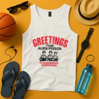 Greetings Operators From Alien Prison Tank Top