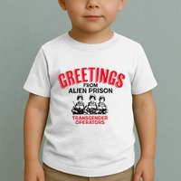Greetings Operators From Alien Prison Toddler T-Shirt
