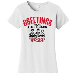 Greetings Operators From Alien Prison Women's T-Shirt