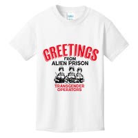 Greetings Operators From Alien Prison Kids T-Shirt