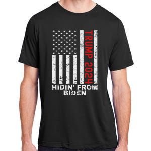 Gun Owners For Trump 2024 American Flag Adult ChromaSoft Performance T-Shirt