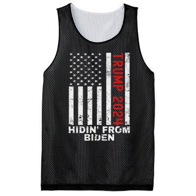 Gun Owners For Trump 2024 American Flag Mesh Reversible Basketball Jersey Tank