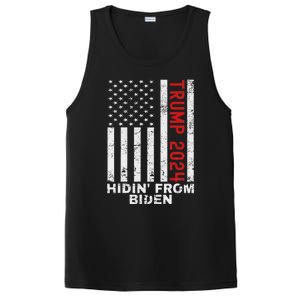 Gun Owners For Trump 2024 American Flag PosiCharge Competitor Tank