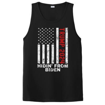 Gun Owners For Trump 2024 American Flag PosiCharge Competitor Tank