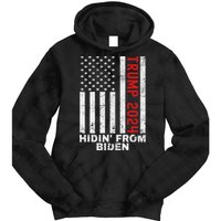 Gun Owners For Trump 2024 American Flag Tie Dye Hoodie