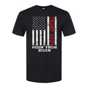 Gun Owners For Trump 2024 American Flag Softstyle CVC T-Shirt