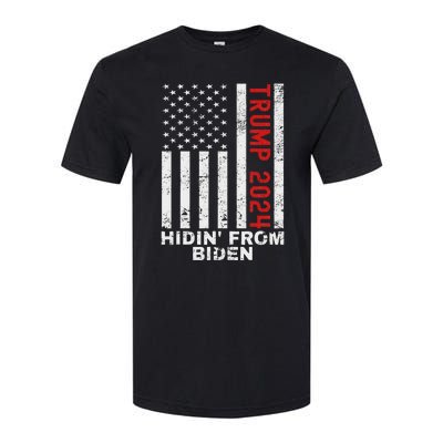 Gun Owners For Trump 2024 American Flag Softstyle® CVC T-Shirt