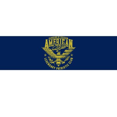 Guardian Of Freedom American Eagle Legendary Patriotic Club Bumper Sticker