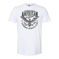 Guardian Of Freedom American Eagle Legendary Patriotic Club Softstyle CVC T-Shirt