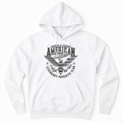 Guardian Of Freedom American Eagle Legendary Patriotic Club Hoodie