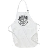 Guardian Of Freedom American Eagle Legendary Patriotic Club Full-Length Apron With Pockets