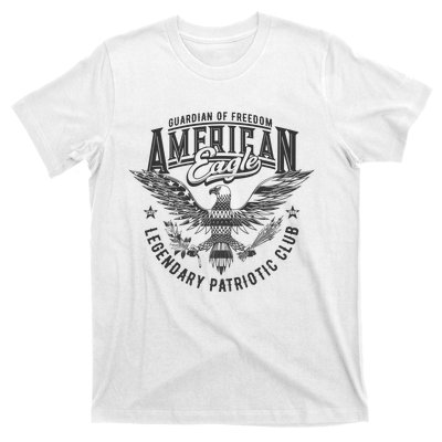 Guardian Of Freedom American Eagle Legendary Patriotic Club T-Shirt