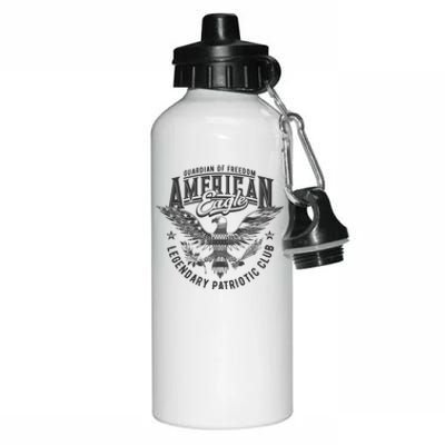 Guardian Of Freedom American Eagle Legendary Patriotic Club Aluminum Water Bottle