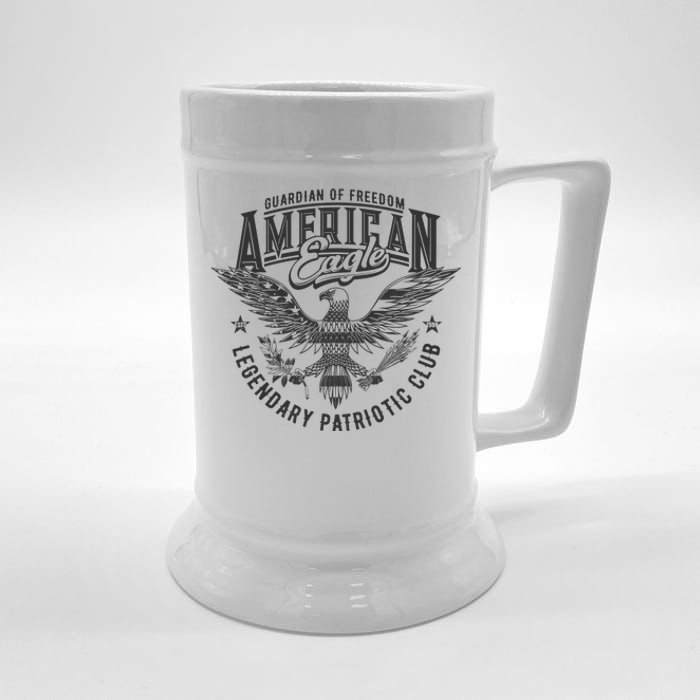 Guardian Of Freedom American Eagle Legendary Patriotic Club Beer Stein