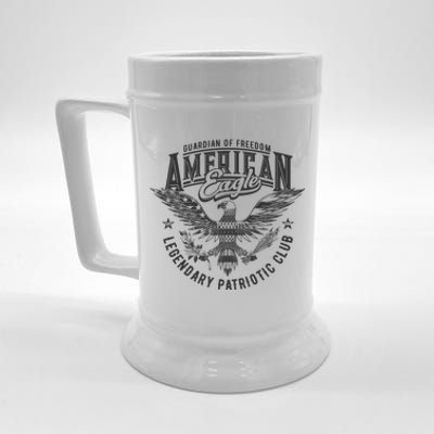 Guardian Of Freedom American Eagle Legendary Patriotic Club Beer Stein