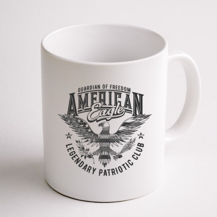 Guardian Of Freedom American Eagle Legendary Patriotic Club Coffee Mug