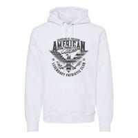 Guardian Of Freedom American Eagle Legendary Patriotic Club Premium Hoodie