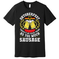 German Oktoberfest Funny Octoberfest Party Women Germany Premium T-Shirt