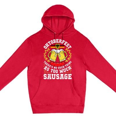 German Oktoberfest Funny Octoberfest Party Women Germany Premium Pullover Hoodie